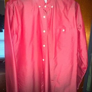 Express Fitted Pink Shirt